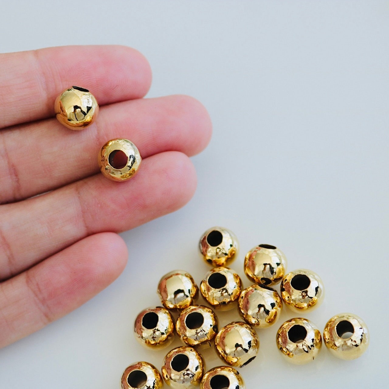 gold gundlu for beads or balls designs collections // gold balls weight as  per gram 