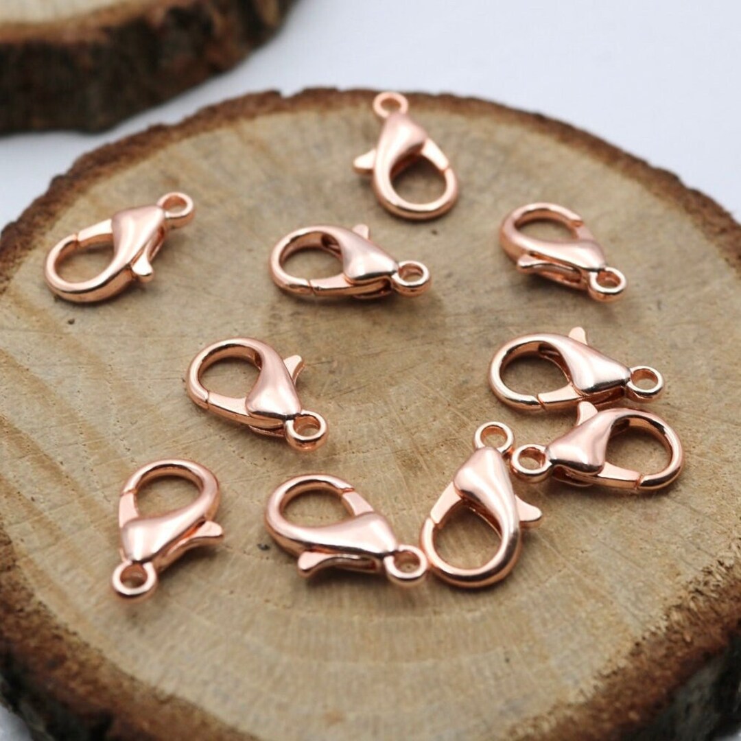 10 Lobster Clasps, Lobster Clasps Fastener, Lobster Claw Clasp for