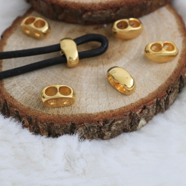 Leather Cord Slider Etsy