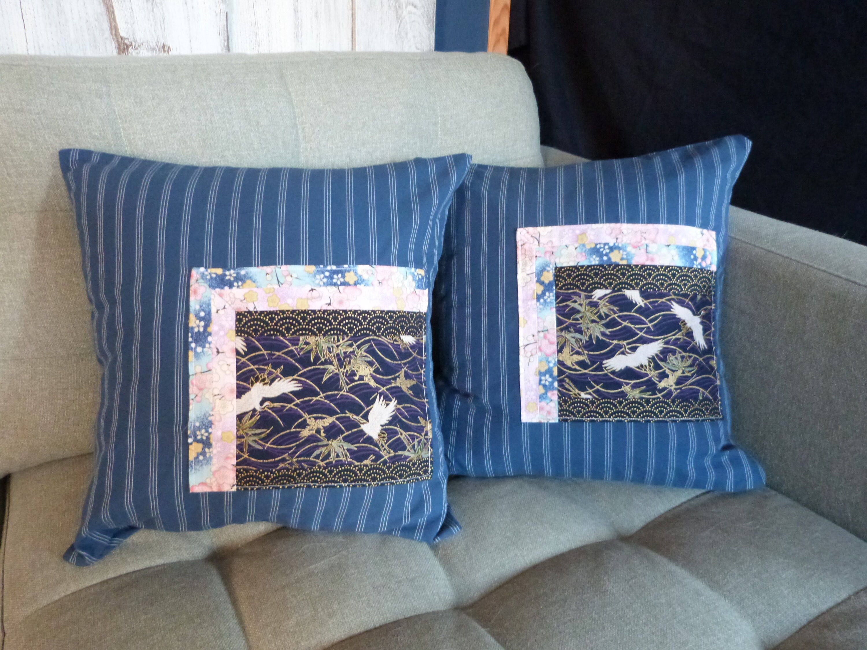 Duo de Coussins Patchwork/Cupple Pillow