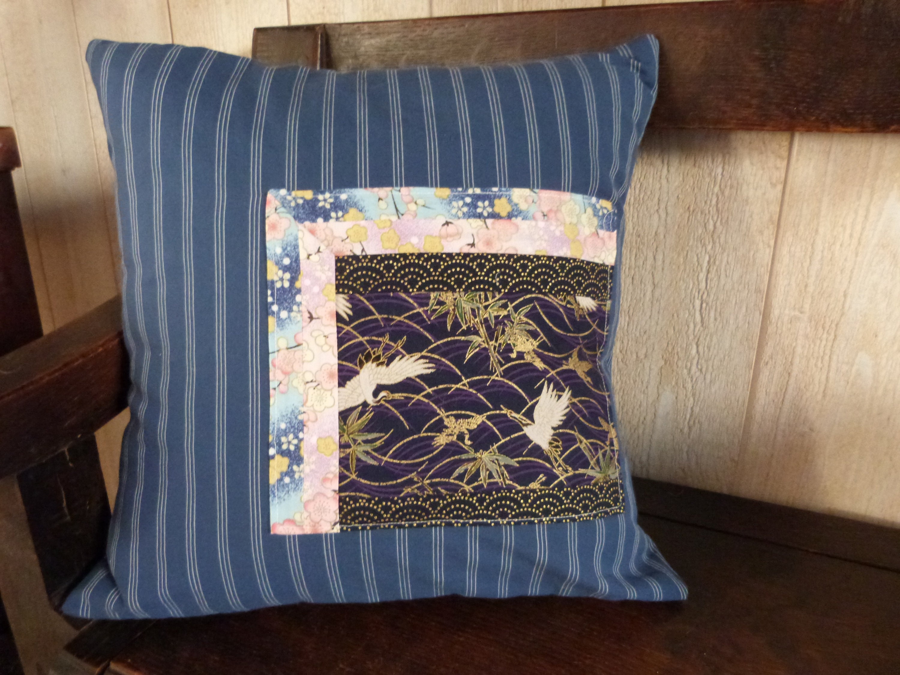 Coussin et Housse Pathwork/Pillow & Removable Case