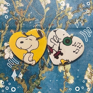 Snoopy Heart Shaped Button Bundle