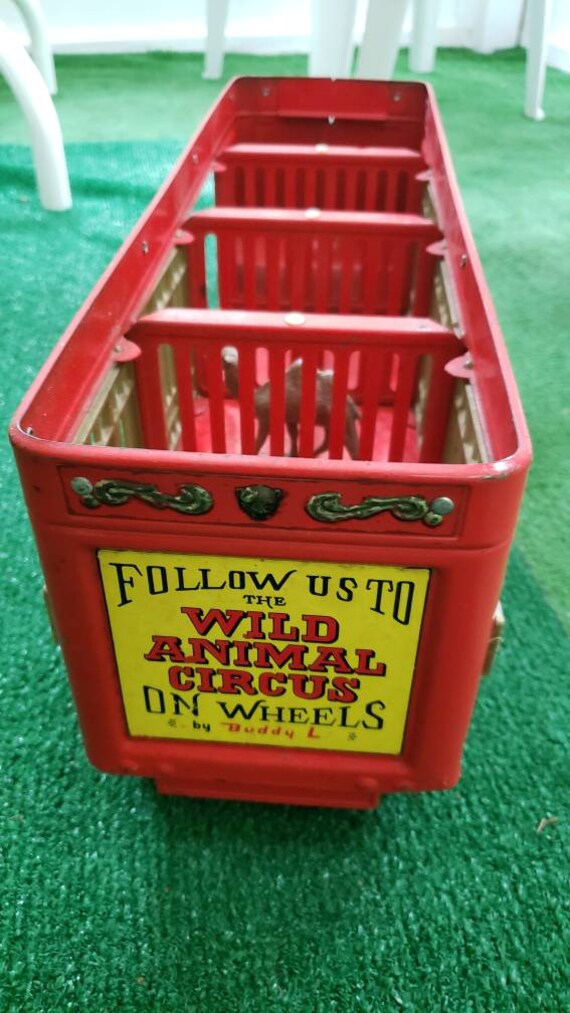 Buddy l wild animal circus truck hotsell