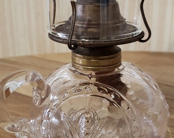 Corn in Shield Finger Oil Lamp