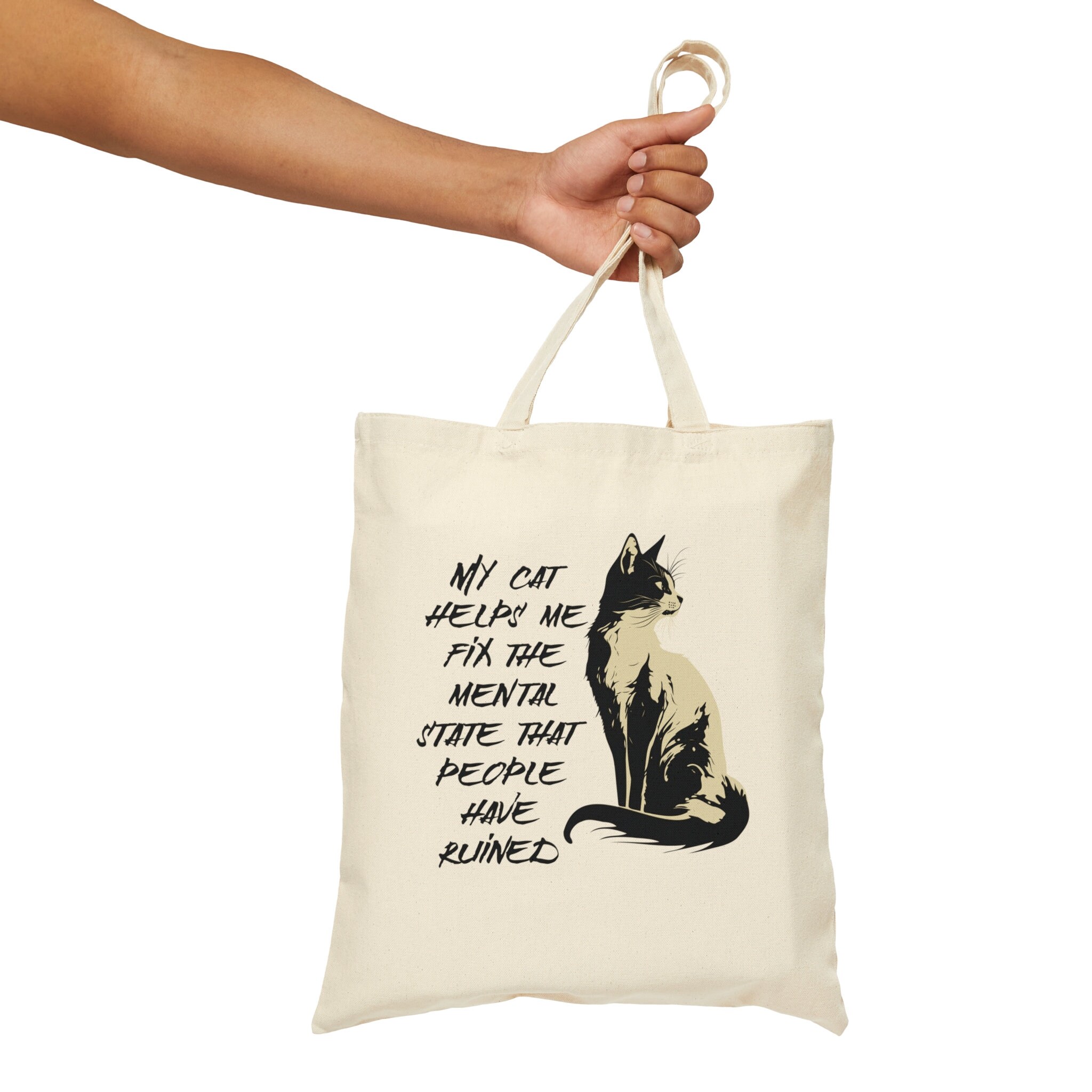 London Grocery Market☆Mindfulness Canvas Tote Designer fashion, Seoul-fully created | W Concept