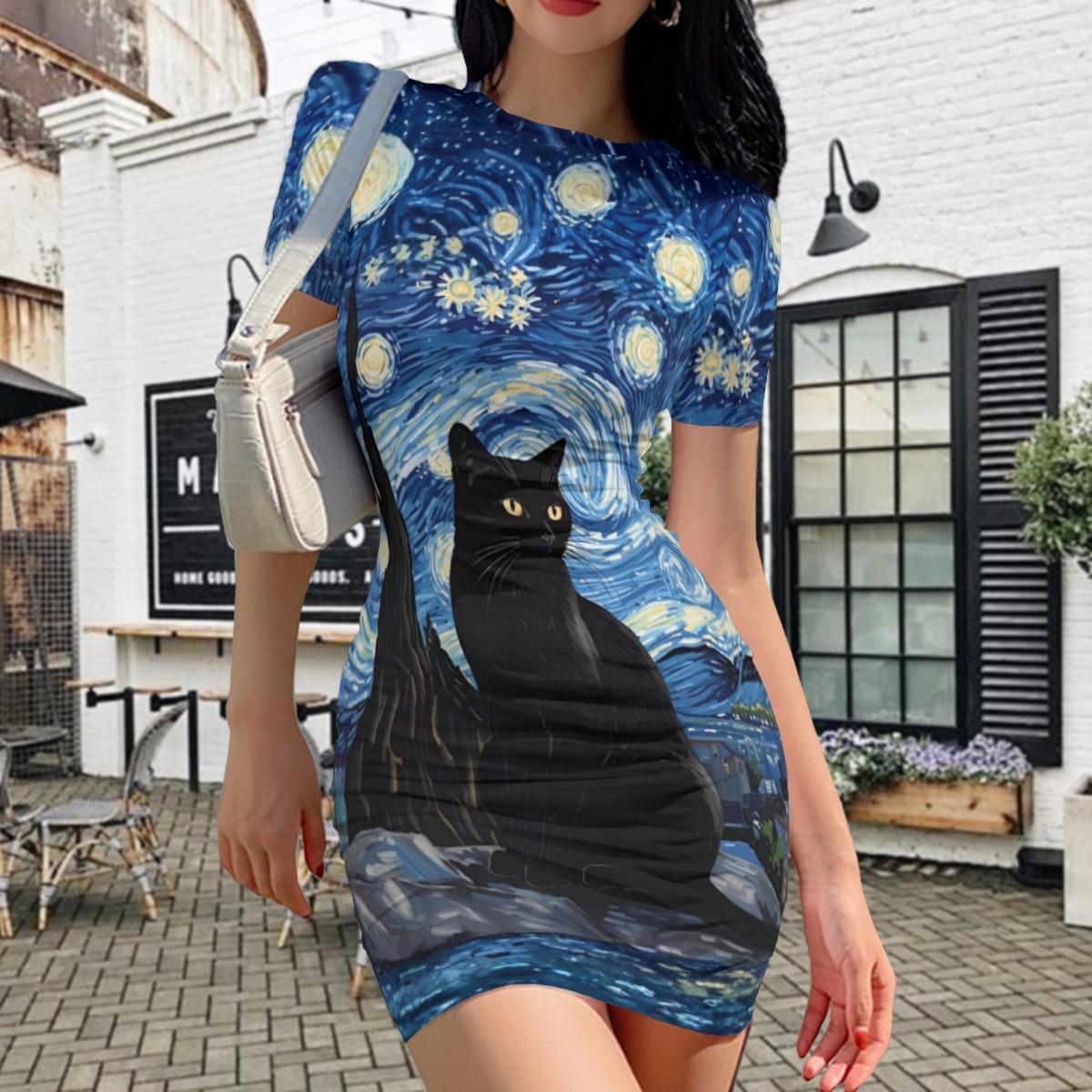 Starry Night Mini Dresses - Etsy Starry Night Mini Dresses - Etsy