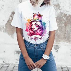 Cake Queen shirt, Baking shirt, Baker shirt, Baker Gift, Cake shirt, Cooking Gift, Fun Cake Lover Shirt, coquette T Shirt, Preppy shirt