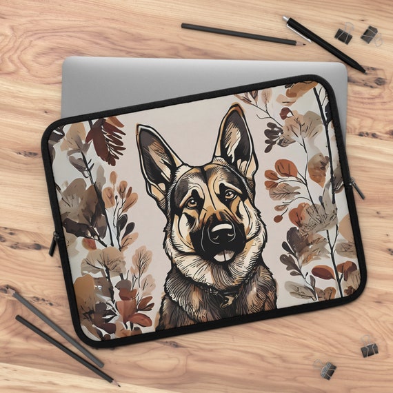 German Shepherd Laptop Sleeve (Multiple Sizes) - Watercolor German Shepherd Laptop Sleeve (Multiple Sizes) - Watercolor