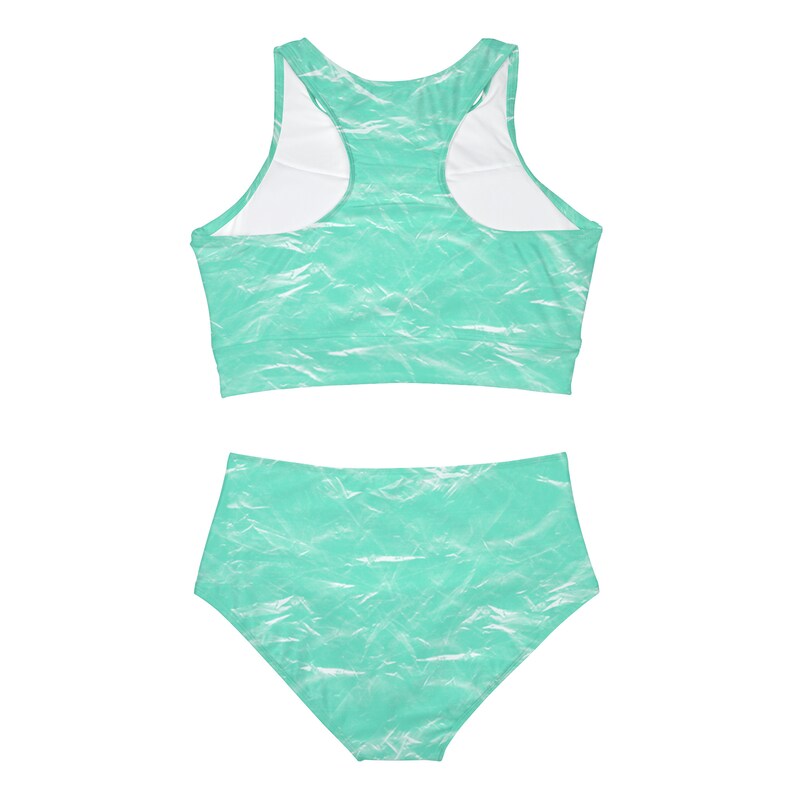 Overthinking Queen Sporty Bikini Set, Aesthetic Swimsuit, Drama Queen