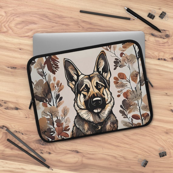 German Shepherd Laptop Sleeve (Multiple Sizes) - Watercolor German Shepherd Laptop Sleeve (Multiple Sizes) - Watercolor