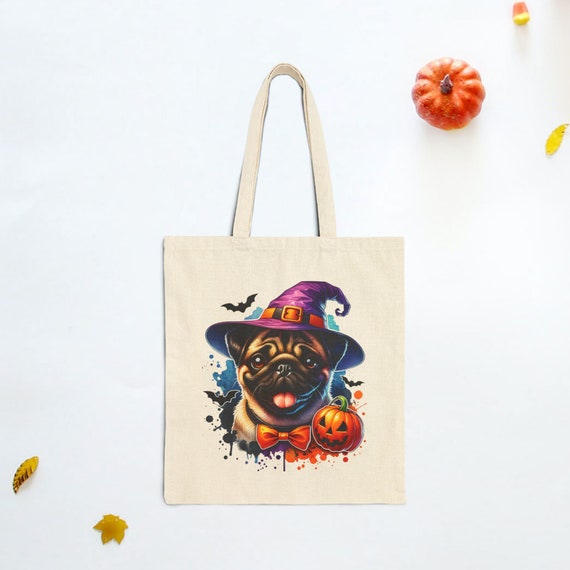 Pug Cotton Tote Bag Pug Cotton Tote Bag