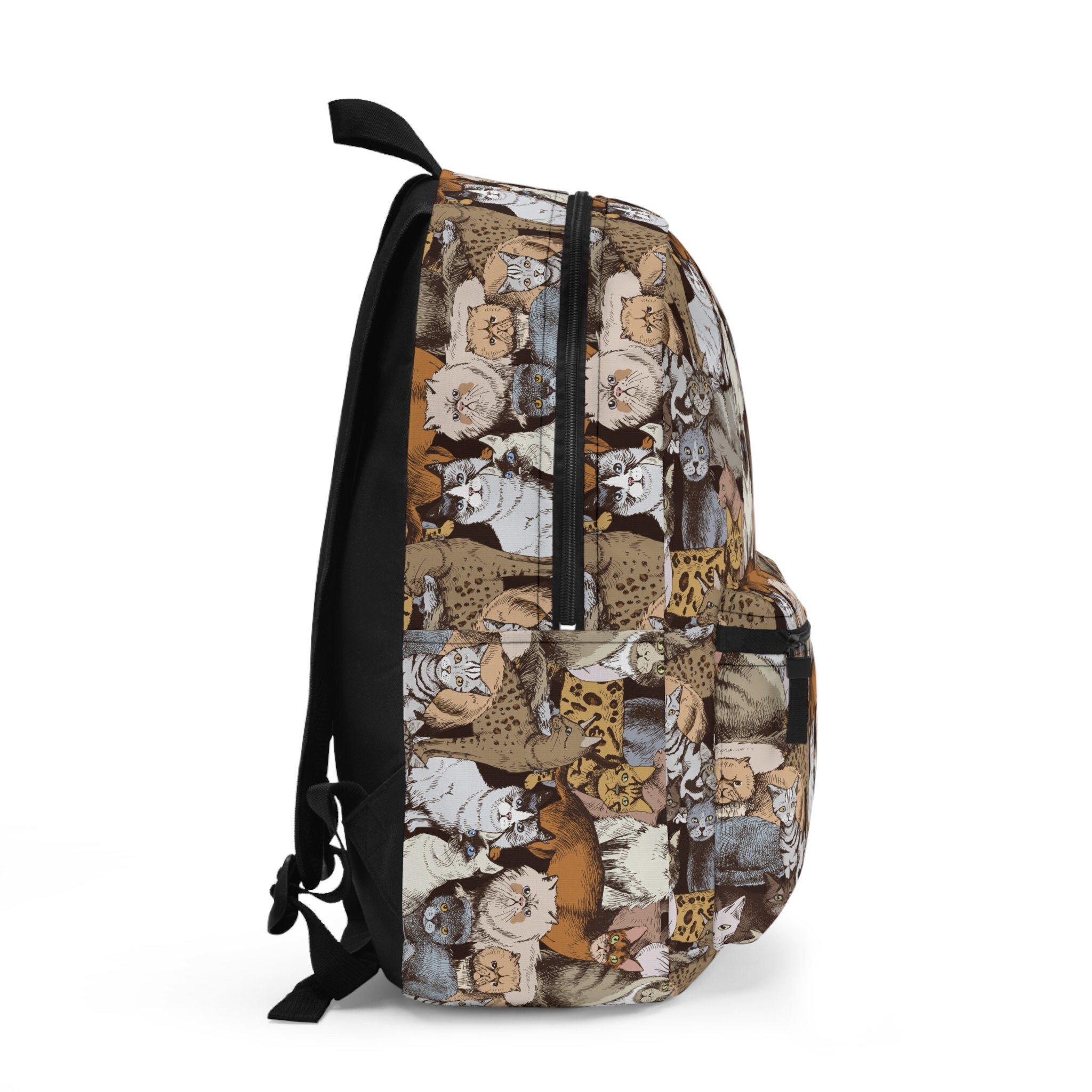 Urban Backwoods Vintage Mechanic Cat Logo Bolsa De Cuerdas Con Cord N Gimnasio