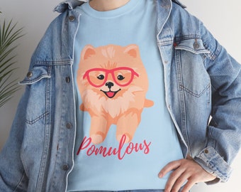 Fabulous Pomeranian Tee, pomeranian shirt, pomeranian gift, pomeranian mom shirt, pomeranian lover tshirt, pomeranian owner t shirt