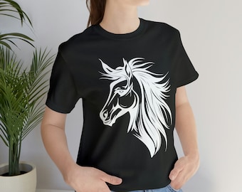 Camisa de caballo fresca, camisa amante de los caballos, ropa amante de los caballos, equitación ecuestre, regalo para los amantes de los caballos, camisa de la muchacha del caballo, regalo del dueño del caballo