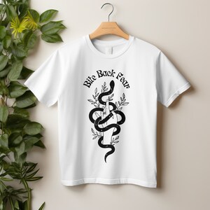 Schlangen-Shirt, Schlangenliebhaber-T-Shirt, skurriles Shirt, himmlisches Shirt, Schlangengeschenke, Haustier-Schlangen-Shirts, Whimsigoth Duality Serpents-Shirt