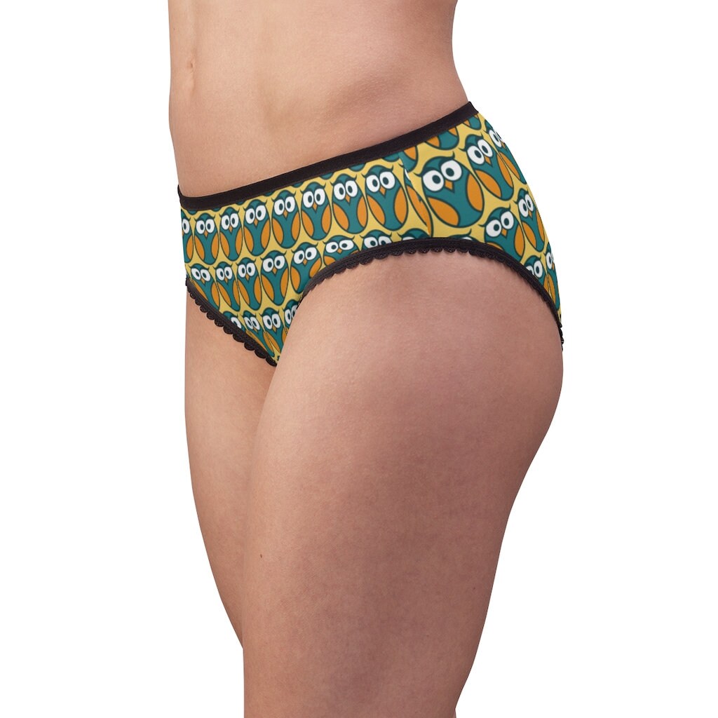 Best Deal for FULUHUAPIN Women's #1 Owl Cotton Printing Underwear