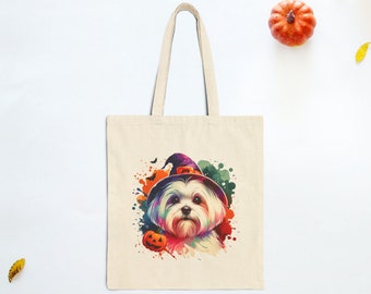 Shih Tzu Shoulder Bag - Watercolor Shih Tzu Shoulder Bag - Watercolor