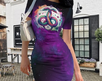the goddess mini dress purple The Goddess Mini Dress Purple