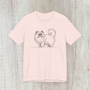 One-line Persian Cat shirt, Persian Cat Lover Gift, Persian Cat graphic Tee, Cute Persian Cat Shirt, Persian Cat owner gift, Persian Cat mom