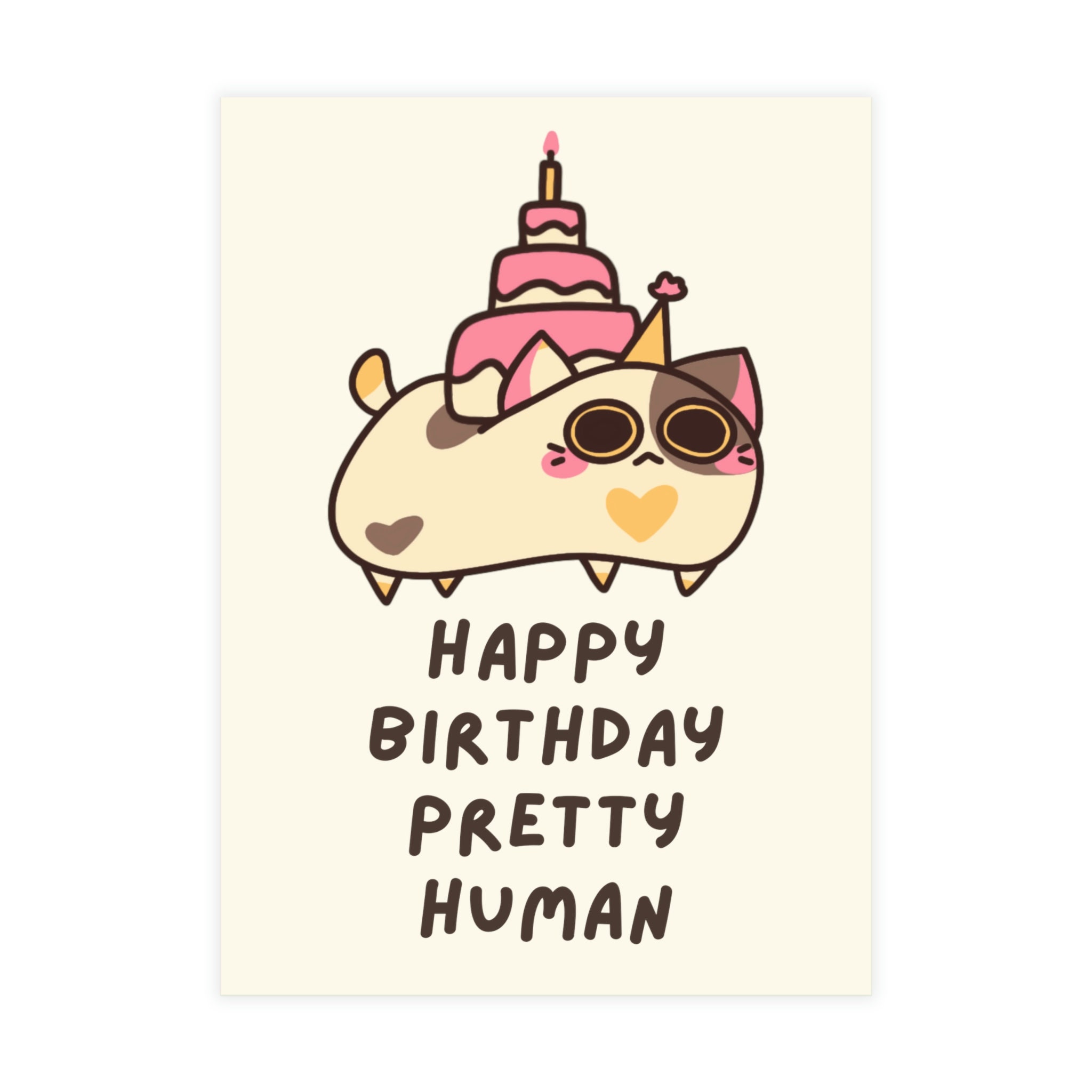 Funny Cat Happy Birthday Card Cute Cat Greeting Card Bundles - Etsy