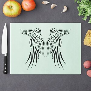 Phoenix Cutting Board, kitchen decor gift, firebird Cutting Board, Mother&#39;s Day Gifts, Phoenix chopping board, housewarming gift