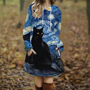 white christmas dresses Mini Rodini Black Cat Velour Dress for Kids On DLK