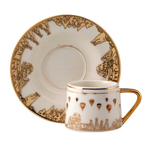 Cappadocia Turkish Coffee Cup Set,Arabic Coffee Cups Set,Espresso Cup,Espresso Cup Set,Small Coffee Cup,Coffee Mugs,Handmade Espresso Cup