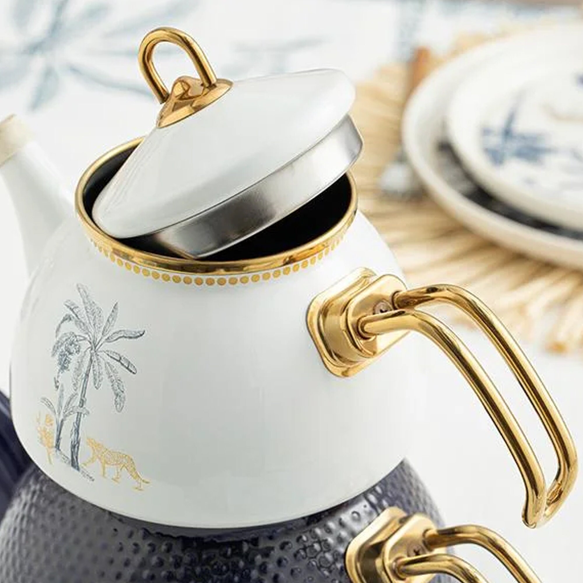 Turkish Tea Pot, Turkish Tea Pot Set,tea Pot, Tea Pot With İnfuser