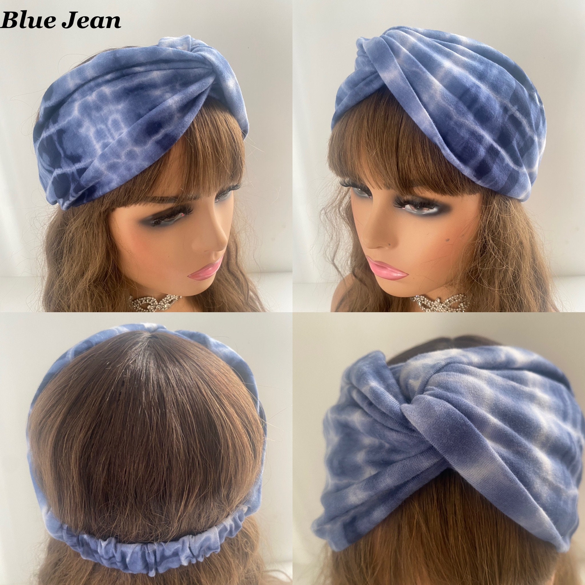 Bandeau Turban Bohème Fait Main - Style Shabby Chic Avec Tresses Et Embellissements, Neuf Sans étiquette
