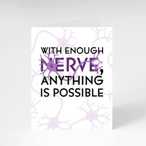 Anything is Possible - Greeting Card - Blank Greeting Card - STEM Themed Notecards