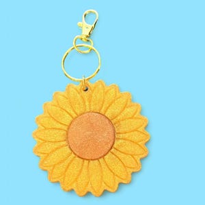 Sunflower keychain