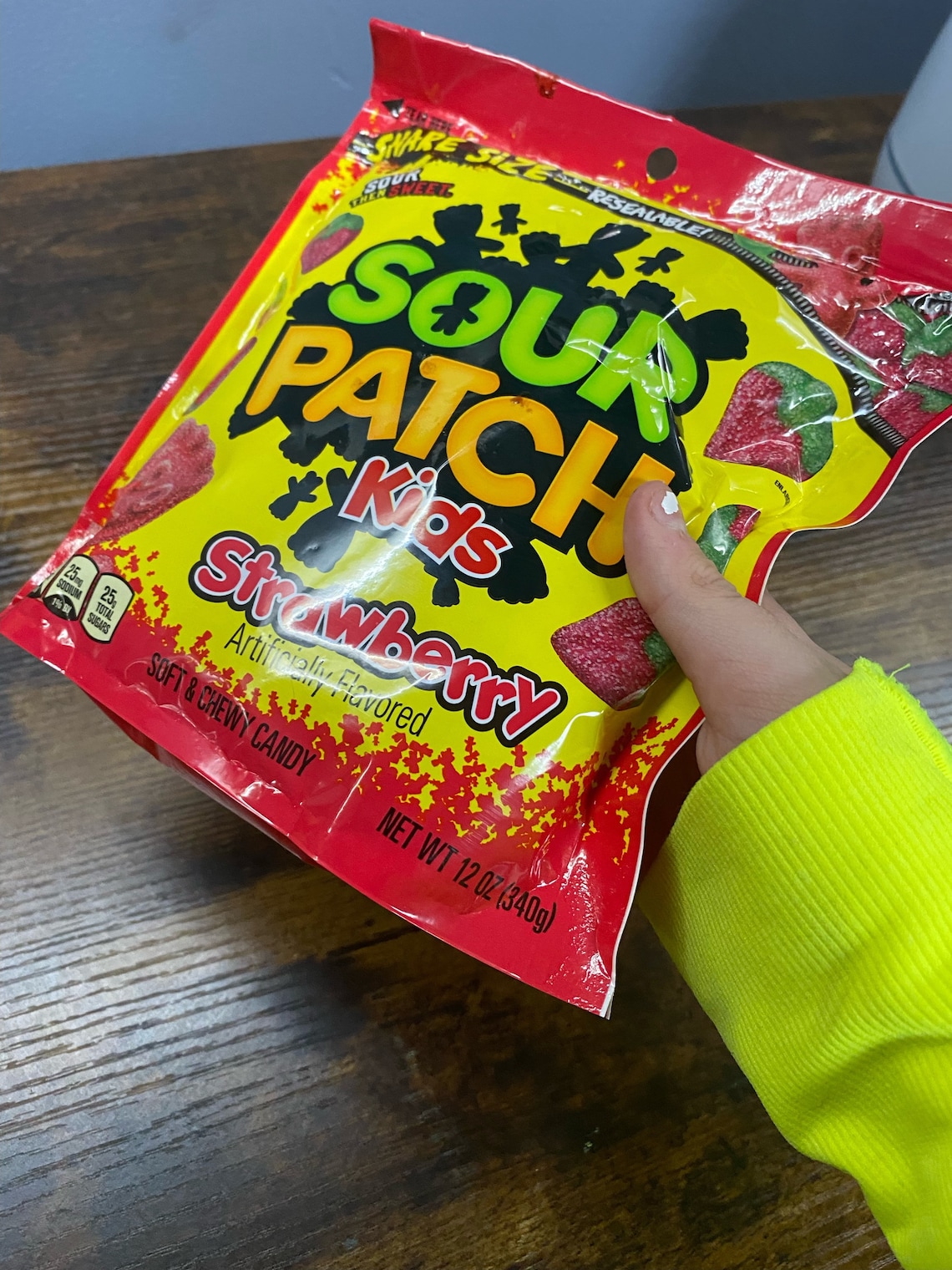 Strawberry Sour Patch Kids 12 Oz Big Bag please Read Description Etsy