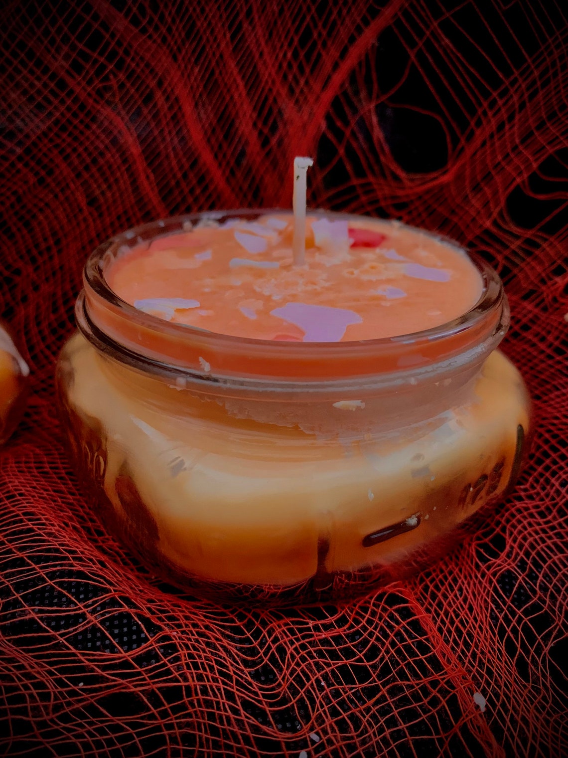 Candy Corn Candle / Fall Candles / Halloween Candles Etsy