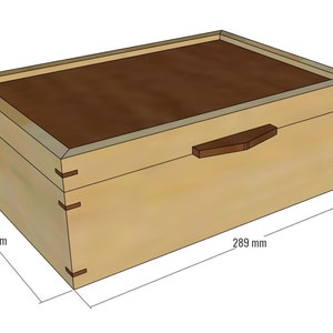 Tea Box Plan (METRIC)