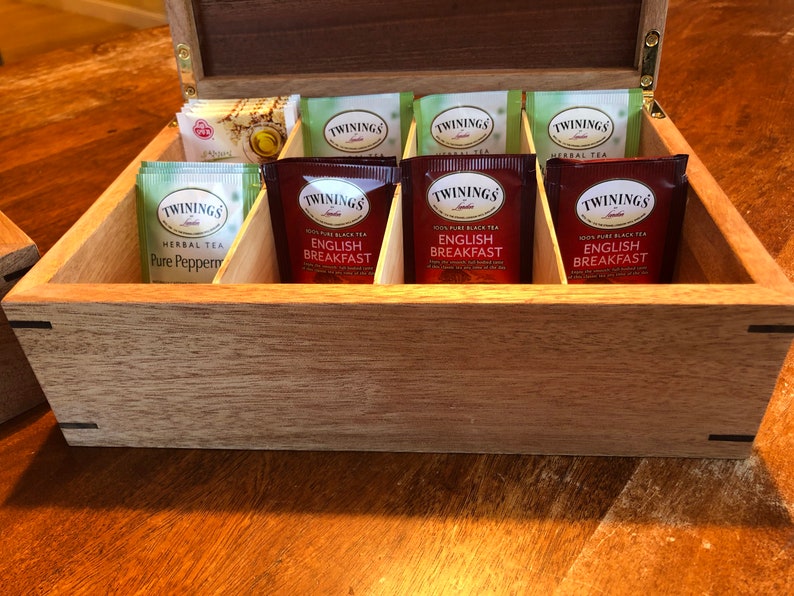 Tea Box Plan IMPERIAL Etsy