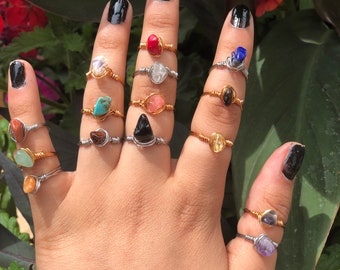 crystal rings for sale