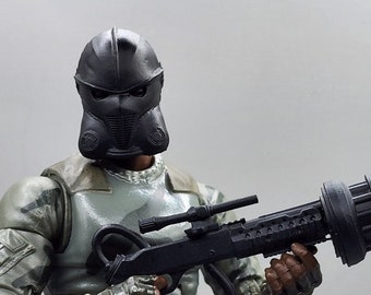 1/12 scale Small sized head inspired by Darklon (BK) and Gun