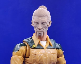 Head inspired by Tenebrae- 1/12 scale Classified compatible unpainted