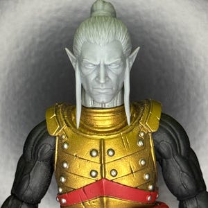 T&#39;Shiro Elf Ponytail head - Mythic legions 1.0