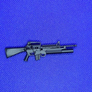 M-16 with m203 grenade launcher - 1/12 scale
