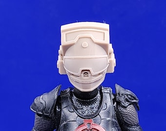 Strato-Viper Female head - 1/12 scale Classified compatible unpainted (CY)