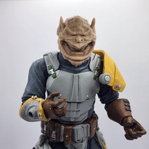 Chawgrim the Ferth, goblin head - Mythic Legions 1.0 scale