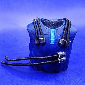 Motorviper Weste (unbemalt) - 1:12