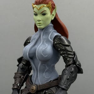 Mage SHORT NECK Female Torso - Mythic Legions 2.0