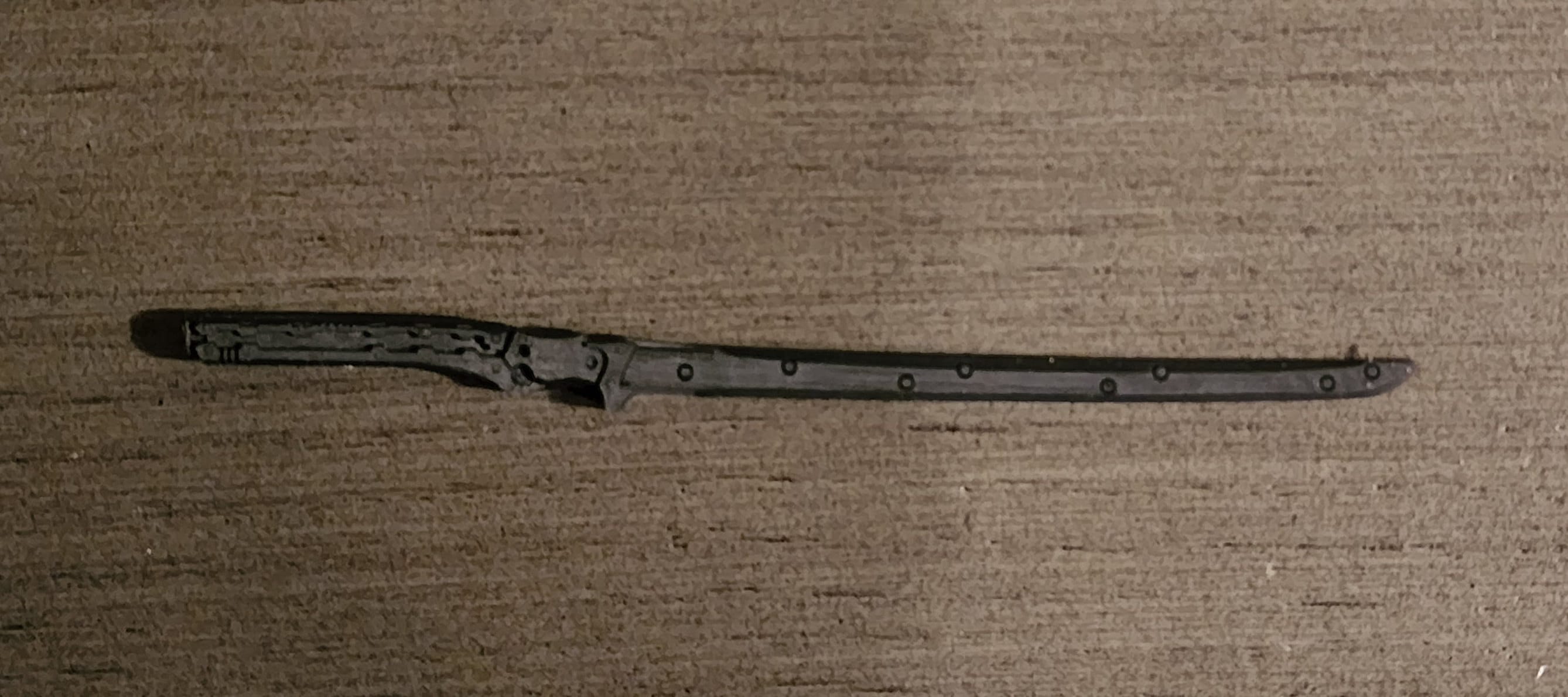 Personalized Custom 1/12 HF Murasama Metal Gear Rising Weapon In Stock