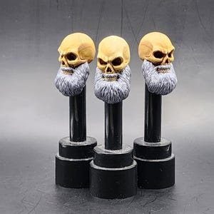 Silverbeard - painted skull head mythic legions 1.0 bodies