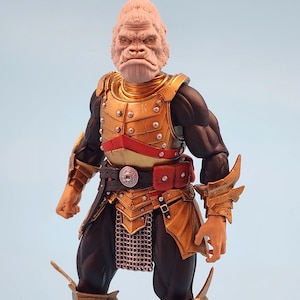 Tarvok, testa di gorilla - Mythic Legions scala 1.0