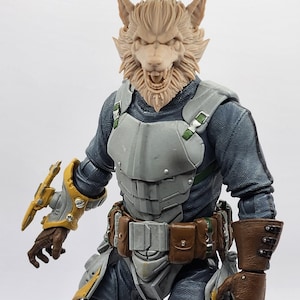 Kieran Nightclaw, werewolf head - Mythic legions 1.0