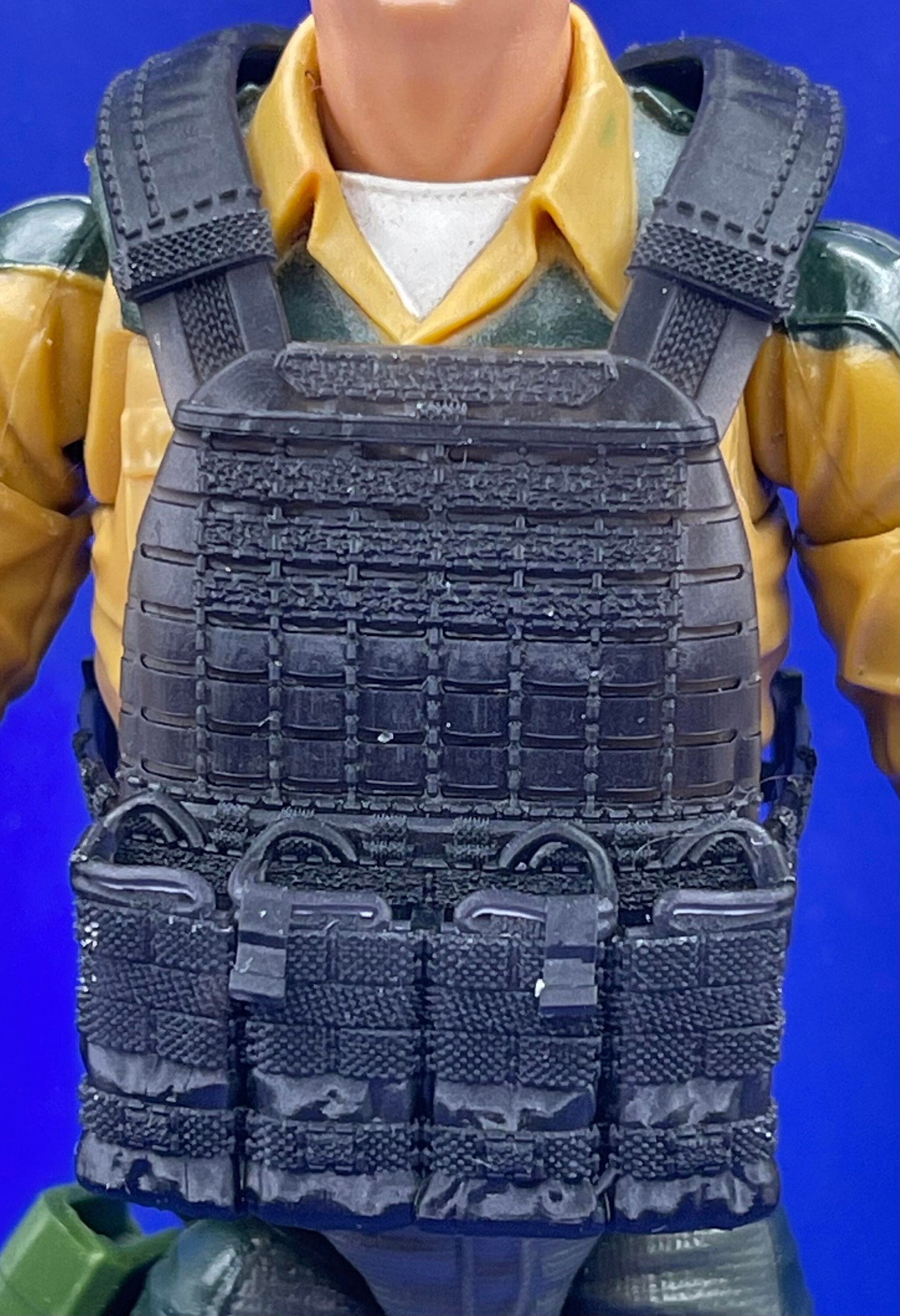 Tactical Vest With Pockets 1/12 Scale Classified Compatible -  Canada