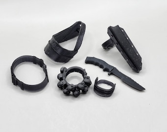 Darklon Small Armor Bits Kit - 1/12 scale Classified compatible